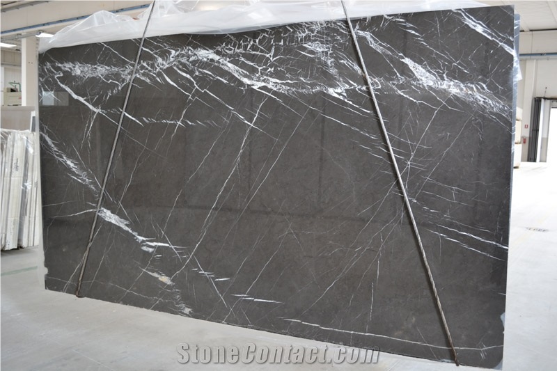 Pietra Grey Marble Light Brown Tiles And Slabs