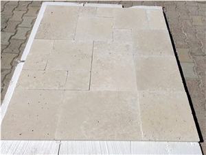 Ivory Travertine 3Cm Pavers