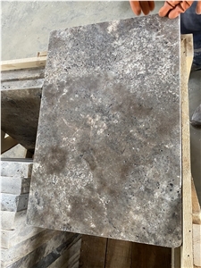 Silver Travertine 1.2Cm Tiles