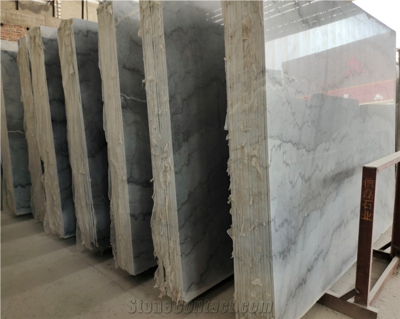 Chinese Bruce Grey Marble Slabs