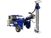 3 Wheel Drive Hydraulic Marble Quarry Drilling Machine