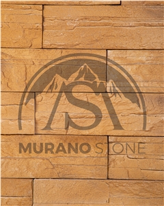 Colorado Gold Flat Stone Veneer