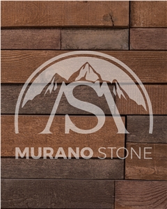 Palm Wood Wainut Flat Stone Veneer