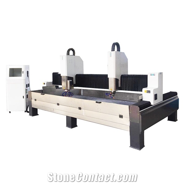 WS3015G Stone Machine With Spindle And Grinding Tool CNC Working Center