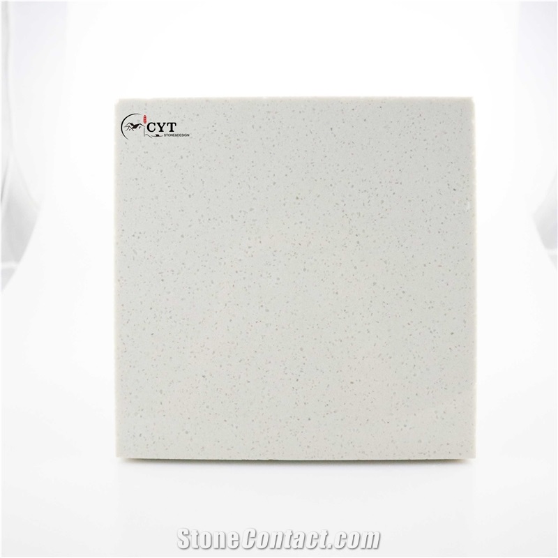Crystal White Engineered Marble Stone For Wall And Floor