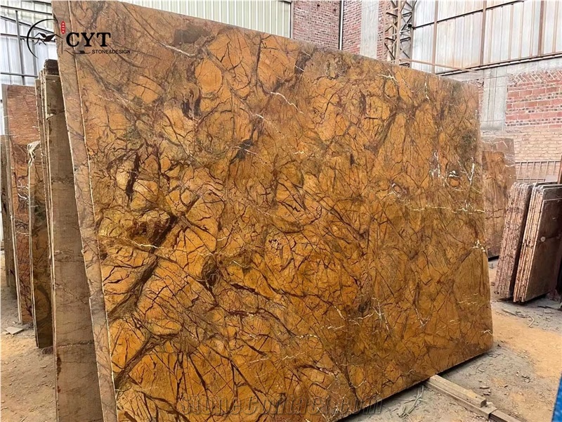 RAINFOREST BROWN Marble Pattern Slab For Wall And Floor