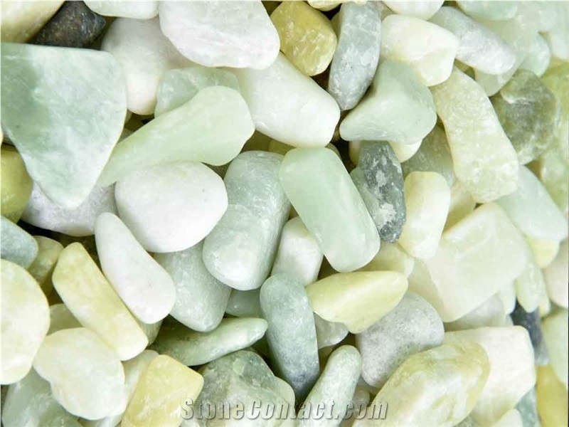 Jade Polished Pebbles 1"- 2"