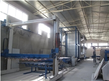 Multi-Storey Resin Line Machine - Infrared Slab Drying-Filling Line