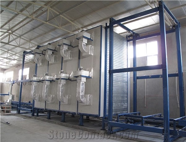 Multi-Storey Resin Line Machine - Infrared Slab Drying-Filling Line