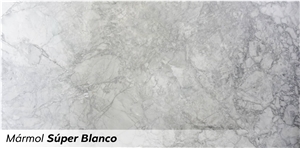 Marmol Super Blanco - Super White Marble Slabs