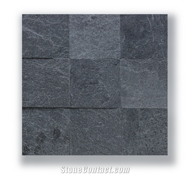 Silver Grey Slate Cobble Stone