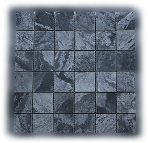 Silver Grey Slate Mosaic Tiles