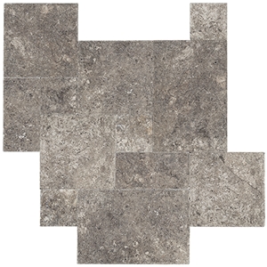 Silver Fırst Travertine French Pattern