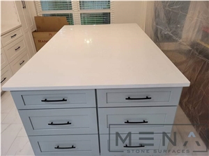 Metroquartz - Iceberg Quartz Kitchen Countertops