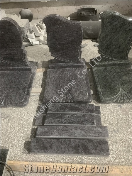 Bahama Blue Granite Tombstone/Monument/Gravestone/Headstone