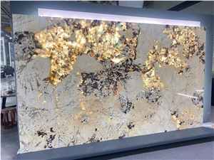 Brazil Samba White Granite Tiles, Slabs