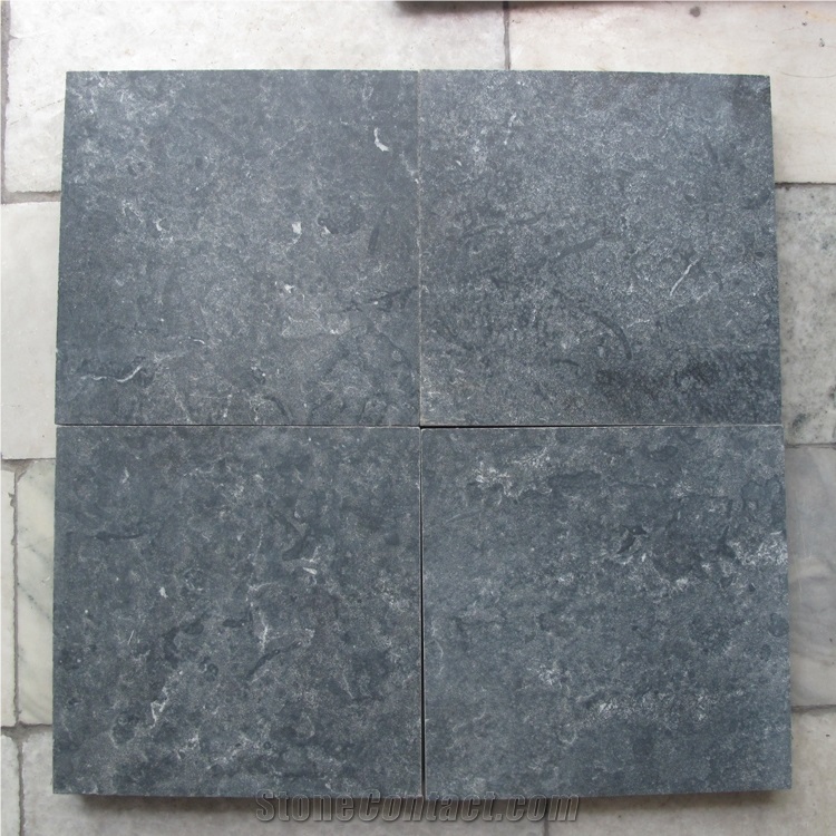 Hot Sale Blue Limestone Kerbstone On The Square