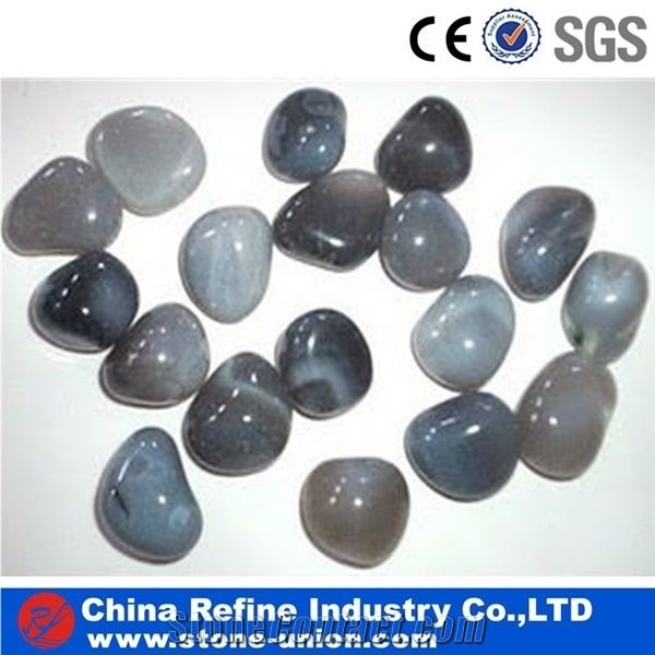 Manufacturer Hot Sale Red Garden Pebble Stone Price