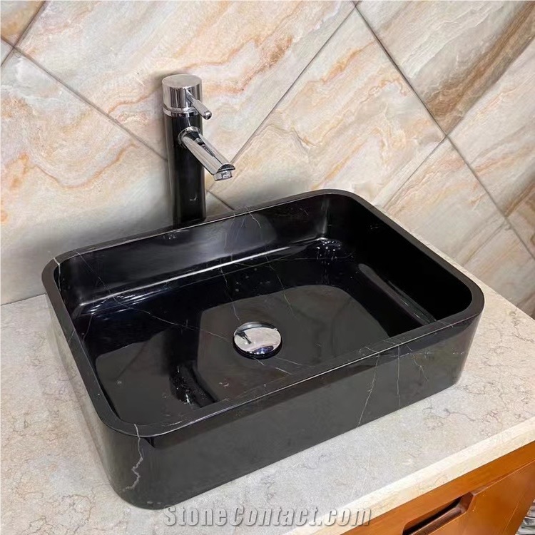 Modern Design Brown Tiger Onyx Round Stone Sink
