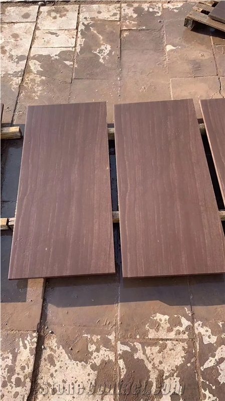 Chinese Purple Sandstone Slabs And Tiles