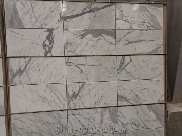Carrara Statuario Marble Slabs For Wall & Floor Decor