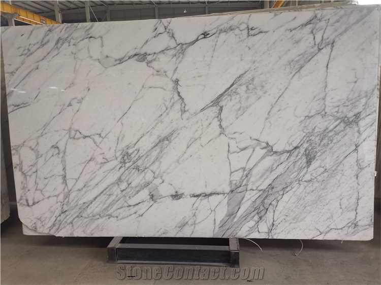 Carrara Statuario Marble Slabs For Wall & Floor Decor