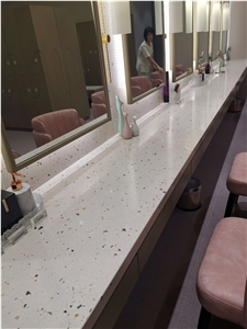 New Arrival Black/Grey/White Terrazzo Commercial Counters
