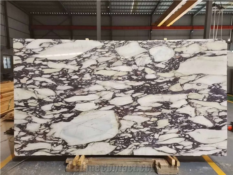Calacatta Violet Marble With Purple Veins Slab And Tile from China 