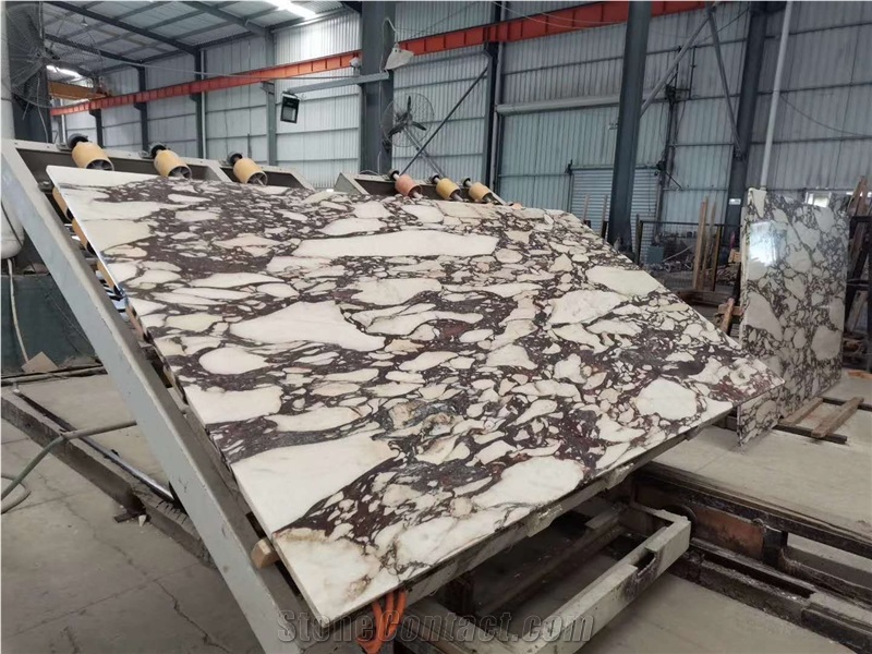 Calacatta Violet Marble With Purple Veins Slab And Tile