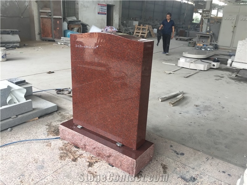 Serp Upright Headstone Directly  From Our Factory