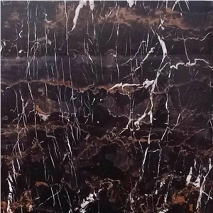 Pakistan Black And Gold Marble Slab