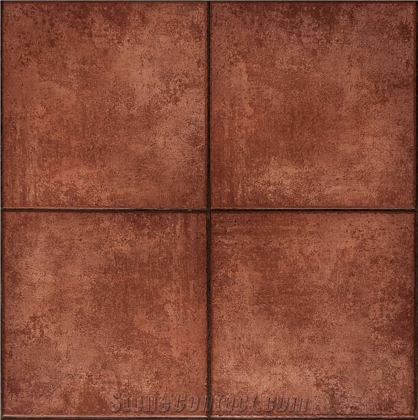 Four-Terracotta-Clay-Square-Floor-Tiles-Background