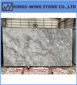 Arctic Sky Blue Marble Polished Honed Leathered Slab Tile