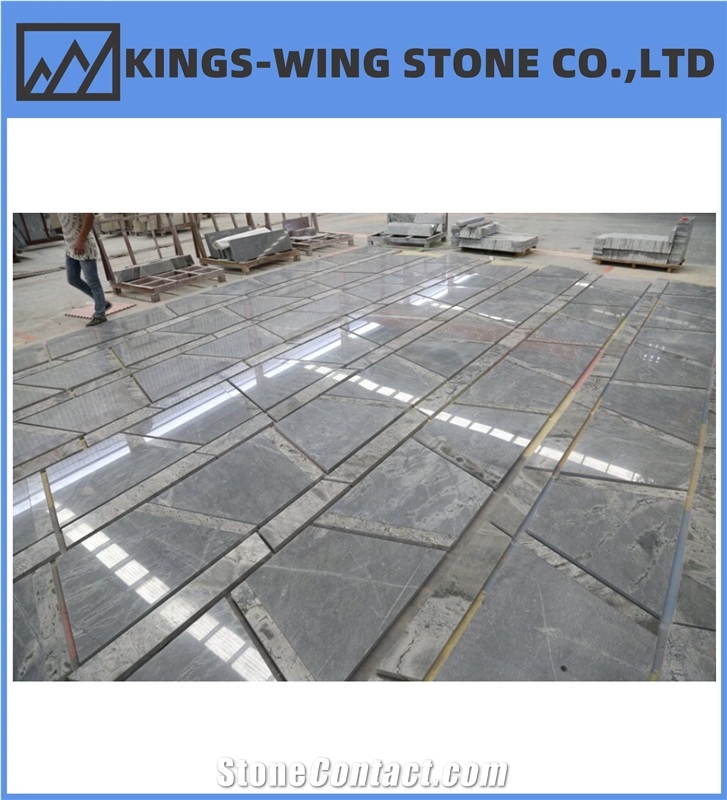 Grey Silver Stone Flooring Tiles Own Quarry Supplier Provid