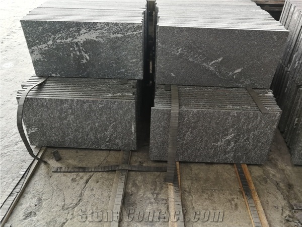 Snow Grey Granite Tiles From Xzx-Stone