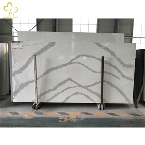 Artificial Stone Calacatta Quartz Stone Big Slabs Price