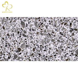 Artificial Stone Terrazzo Anti Slip Heat Resistance Big Slab