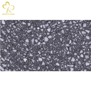 China Brand Hot Sale Grey Cement Terrazzo Tiles Nice Quality