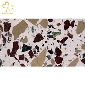 High Resistant To Acid Flooring Tile Slab Terrazzo