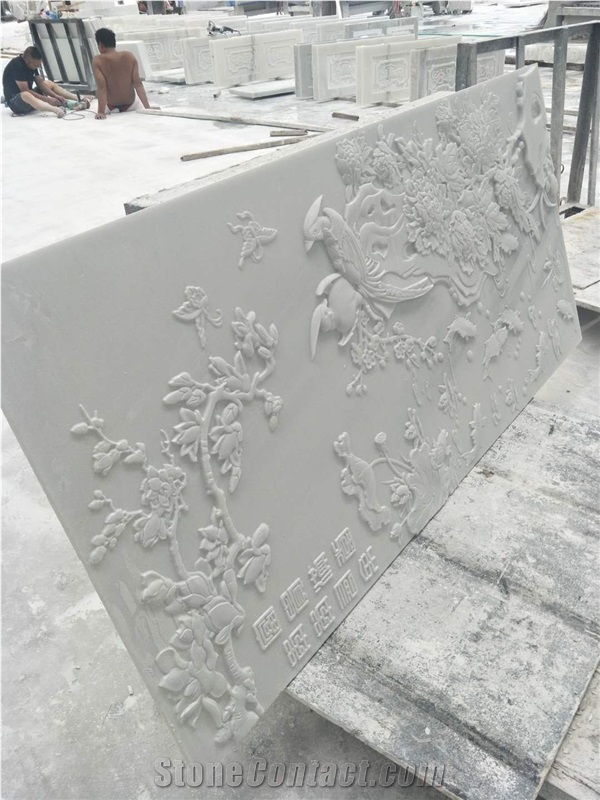 Hollow Relief Waterjet Sculpture Wall Panel