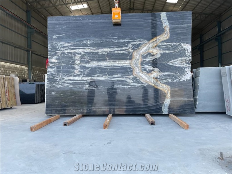 Oaster Grey Granite Slabs