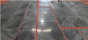 Black Wood Vein Marble Ancient Wood Marble Tiles