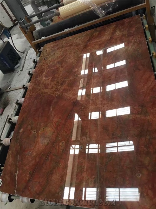 The Rosso Damasco Marble Stone