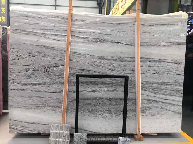 Brazil Origin Rhine Grey Customized Marble Slab & Tile