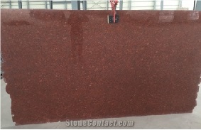 Excellent Quality Indian Red Polished Granite Slab