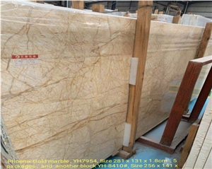 Quality Assured Phoenix Gold China Marble Slab