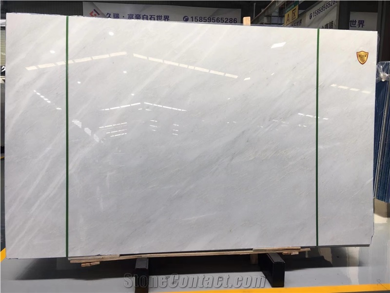 Selling Well Oriental White China Polished Marble Slab