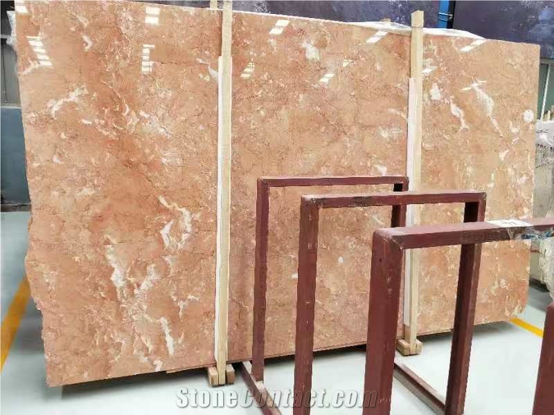 Stable Quality Flavedo Red Polished Marble Slab