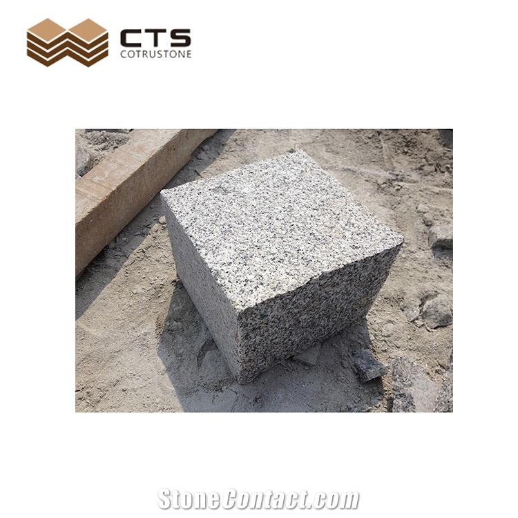 G341 Natural Stone Granite Custom Cubes For Outside Paving