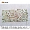 Luxury Styles Green Onyx Mosaic Tiles House Decoration